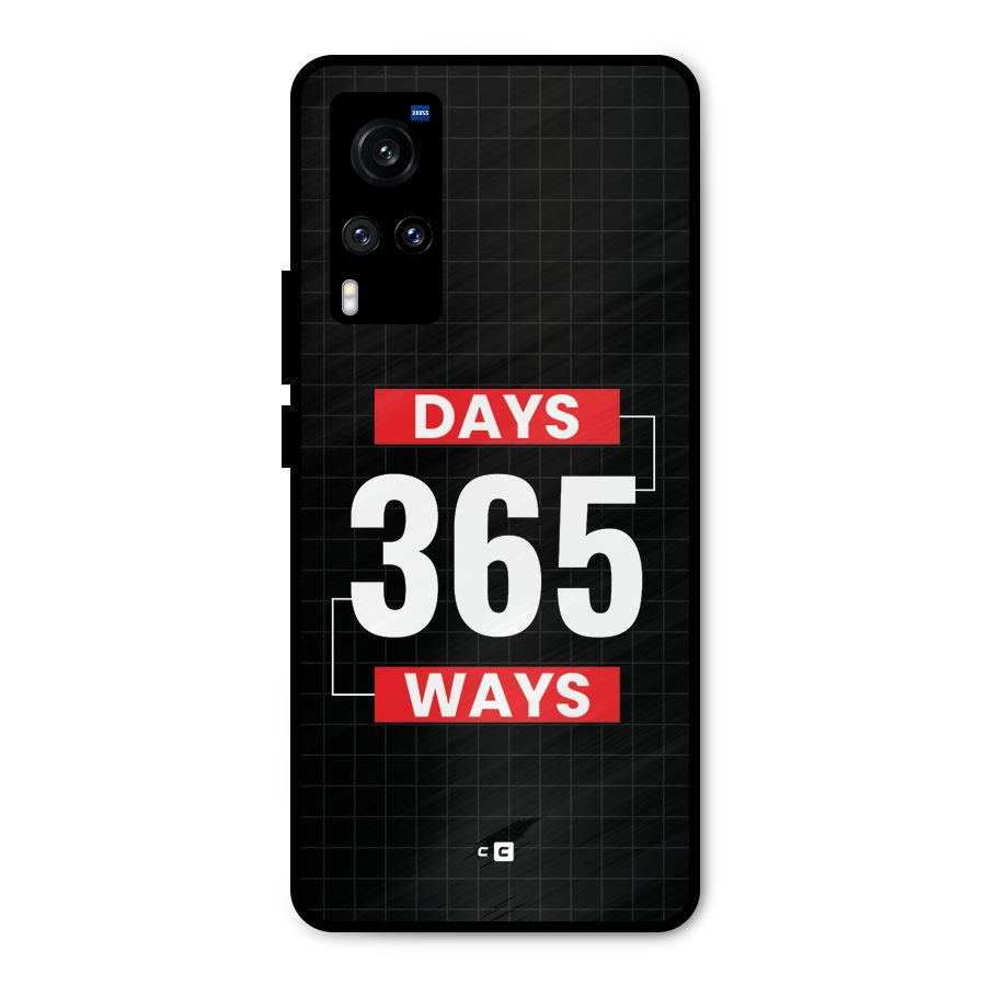Year Ways Metal Back Case for Vivo X60