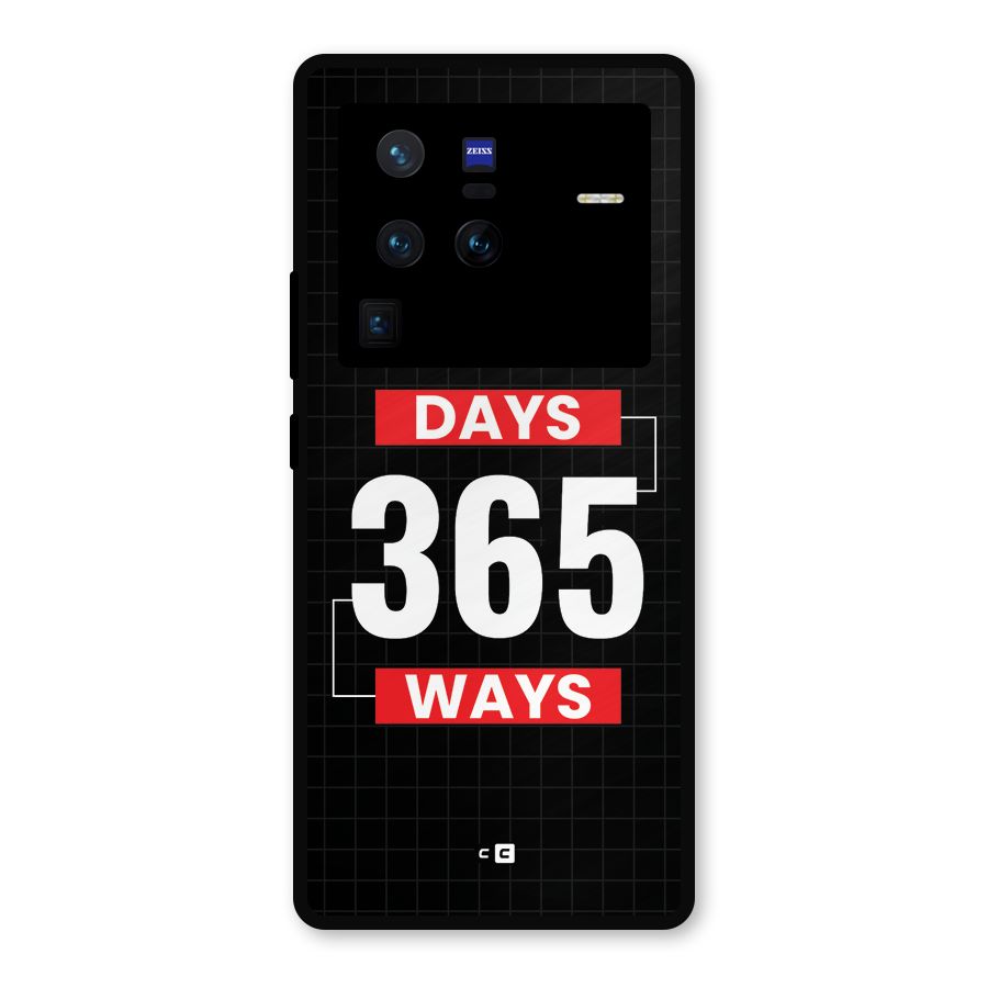 Year Ways Metal Back Case for Vivo X80 Pro