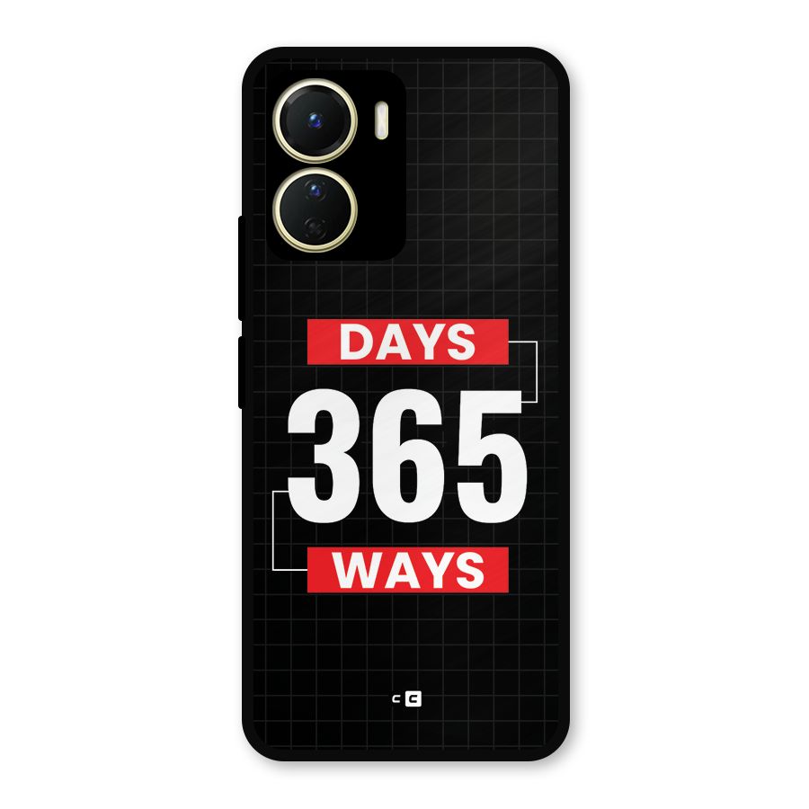 Year Ways Metal Back Case for Vivo Y16
