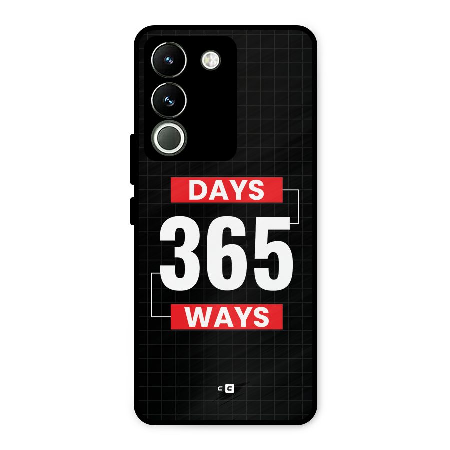 Year Ways Metal Back Case for Vivo Y200