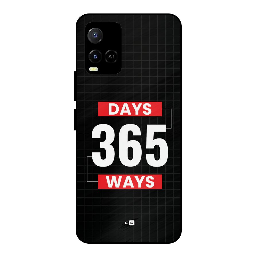 Year Ways Metal Back Case for Vivo Y21T