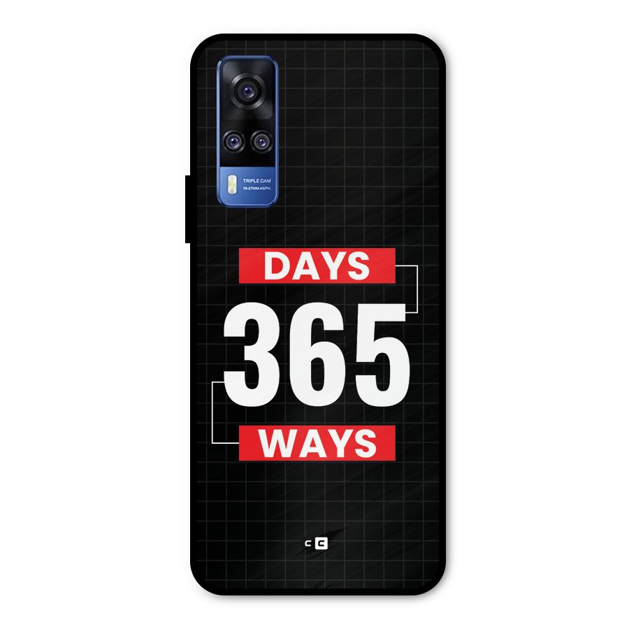 Year Ways Metal Back Case for Vivo Y31