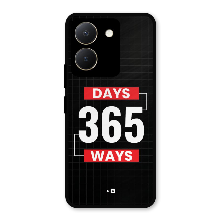 Year Ways Metal Back Case for Vivo Y36