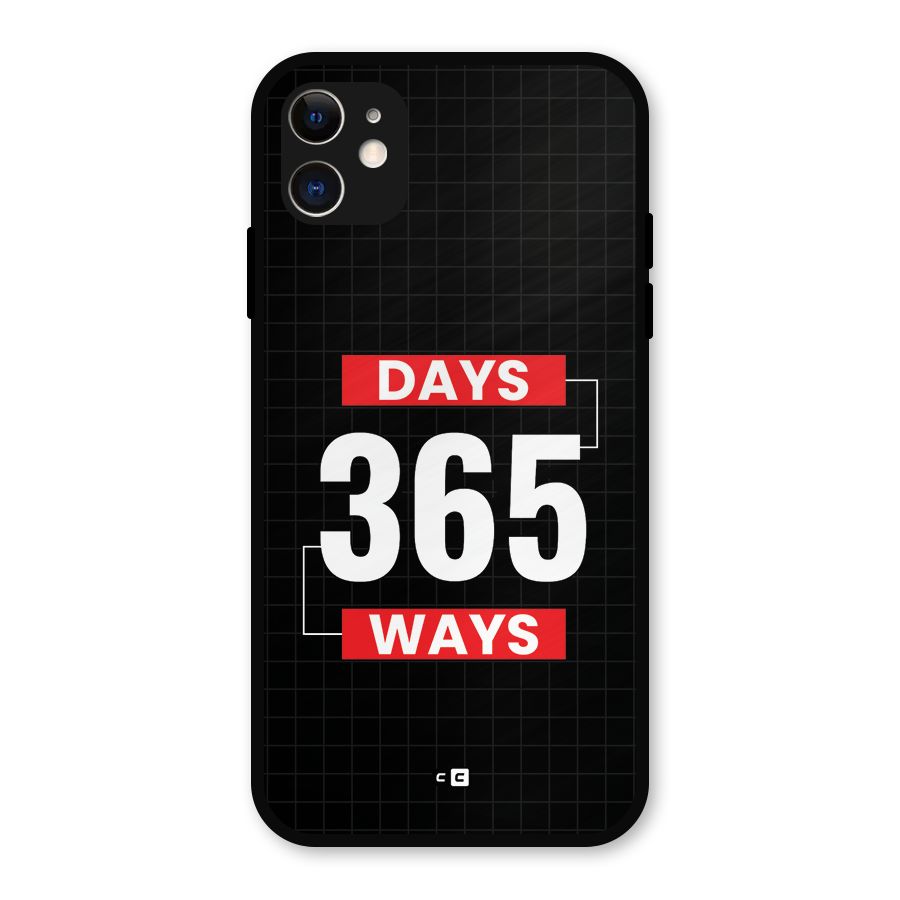 Year Ways Metal Back Case for iPhone 11