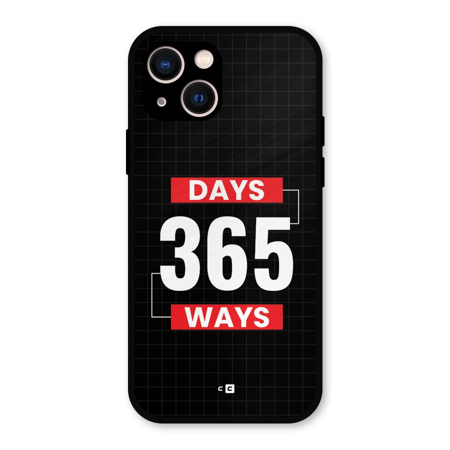 Year Ways Metal Back Case for iPhone 13