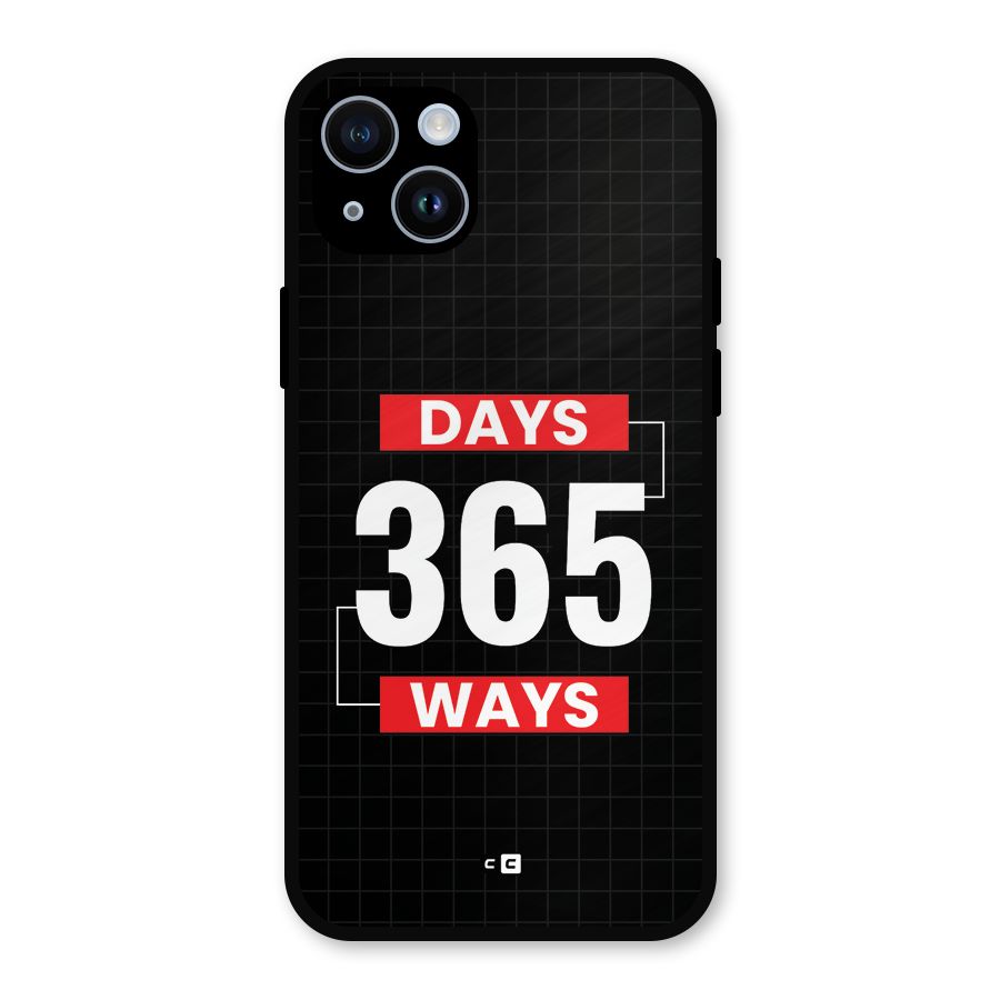 Year Ways Metal Back Case for iPhone 14