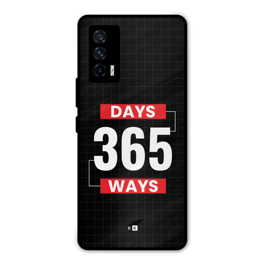 Year Ways Metal Back Case for iQOO 7 5G