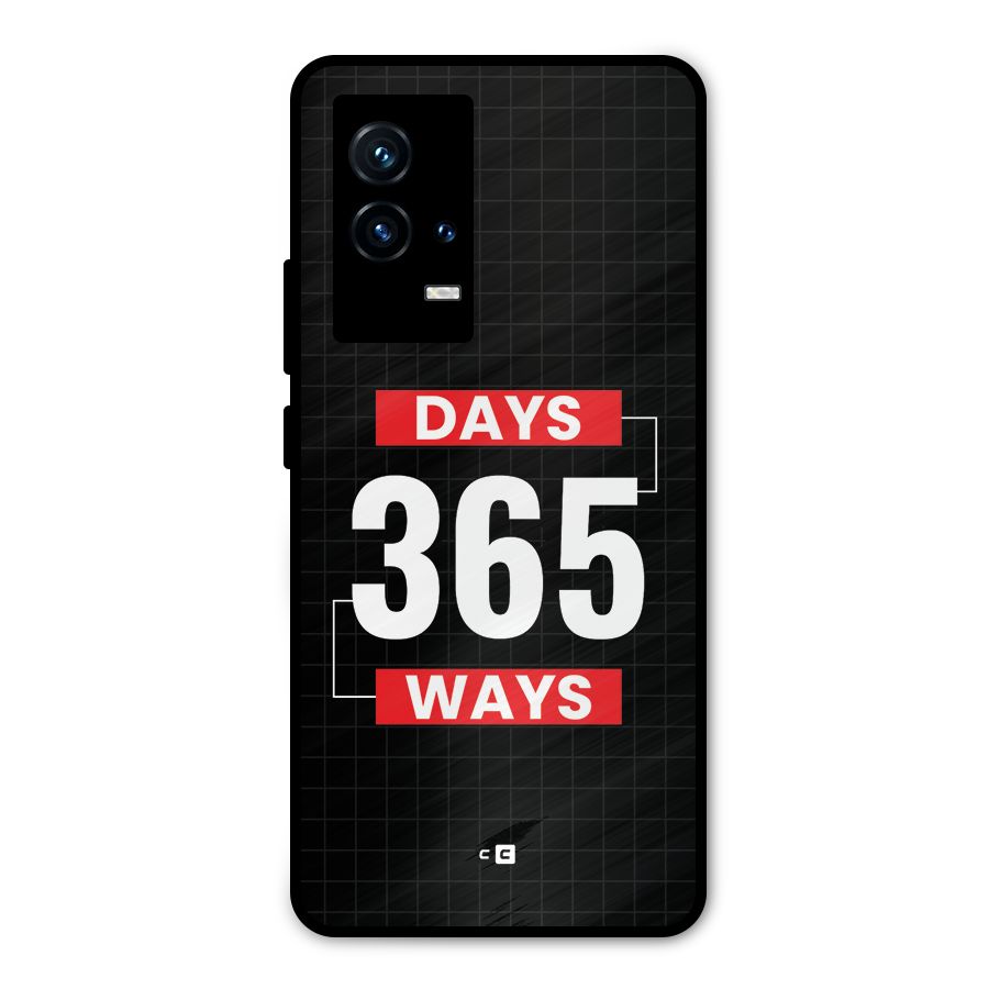 Year Ways Metal Back Case for iQOO 9 5G