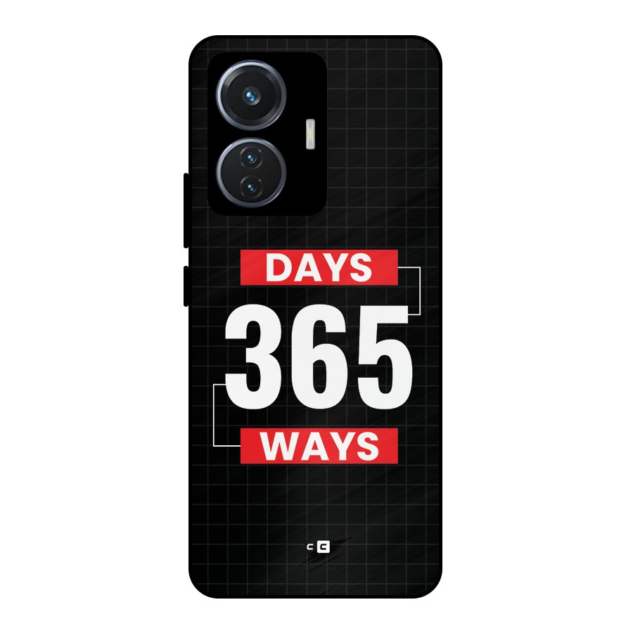 Year Ways Metal Back Case for iQOO Z6 44W