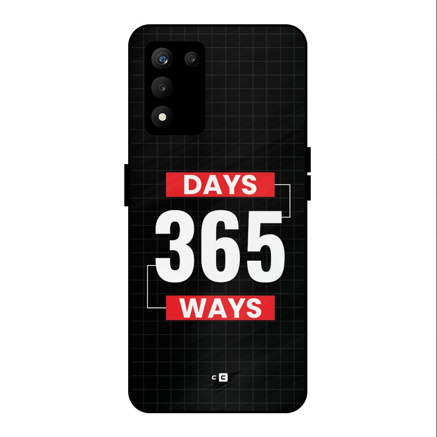 Year Ways Metal Back Case for realme 9 5G SE