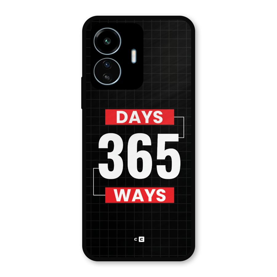 Year Ways Metal Back Case for vivo iQOO Z6 Lite 5G