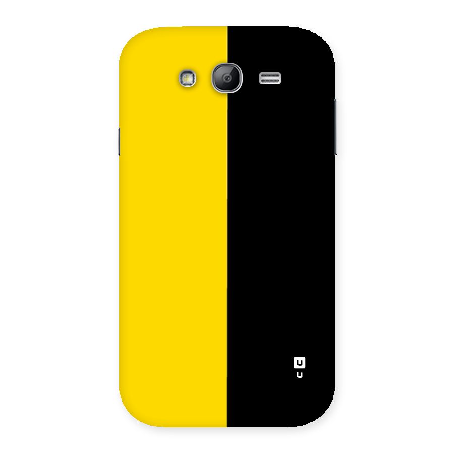 Yellow Black Super Minimalistic Back Case for Galaxy Grand