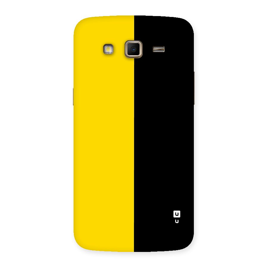 Yellow Black Super Minimalistic Back Case for Galaxy Grand 2