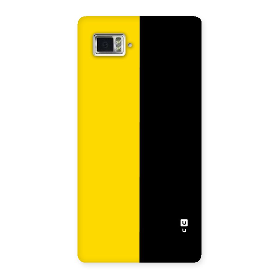 Yellow Black Super Minimalistic Back Case for Lenovo Vibe Z2 Pro K920