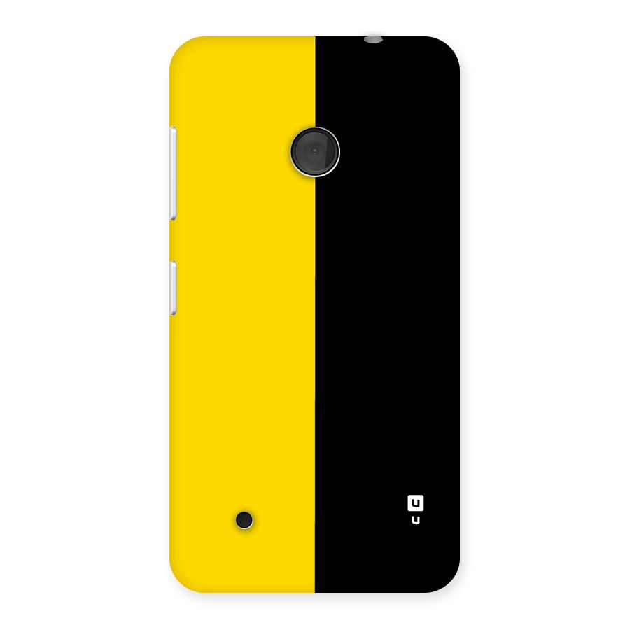Yellow Black Super Minimalistic Back Case for Lumia 530