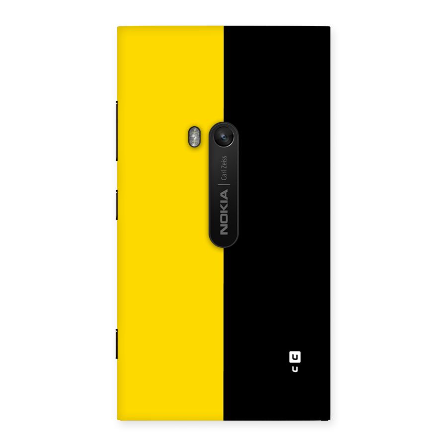 Yellow Black Super Minimalistic Back Case for Lumia 920