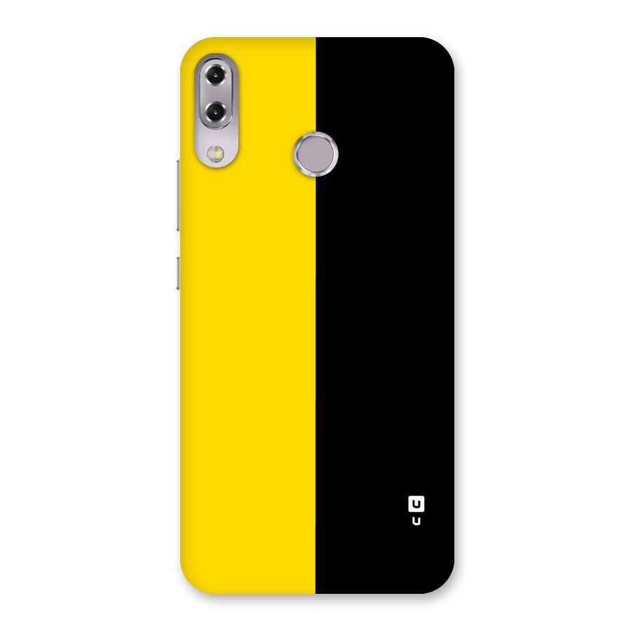 Yellow Black Super Minimalistic Back Case for Zenfone 5Z