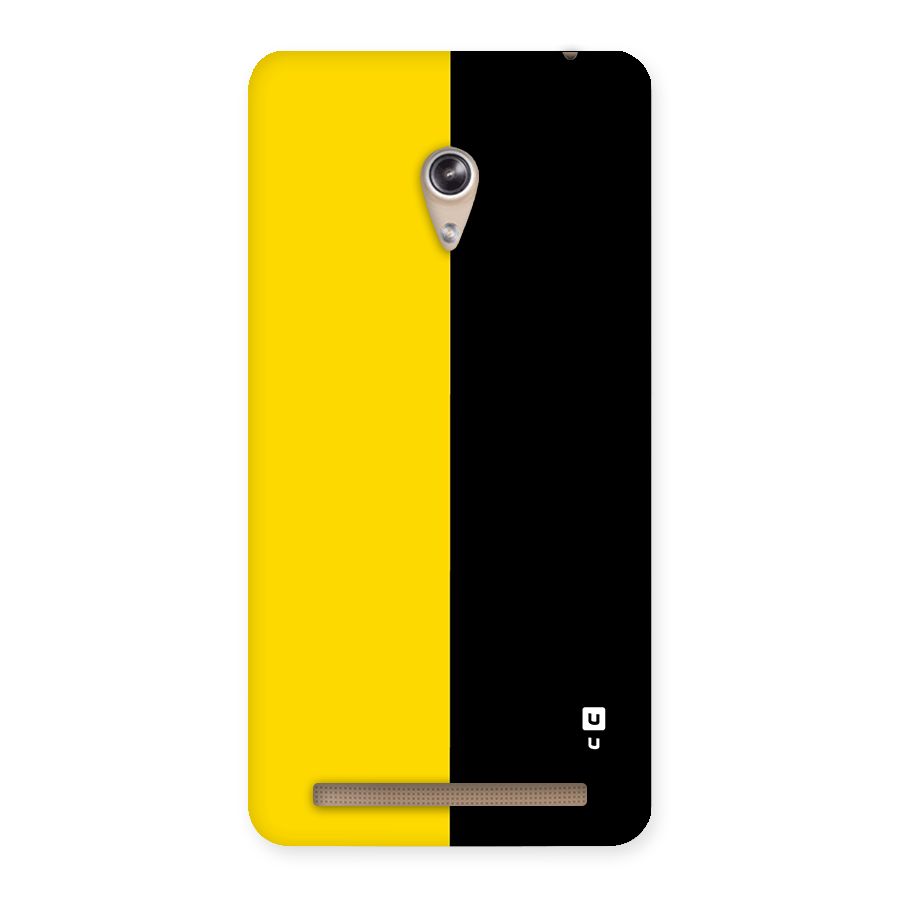 Yellow Black Super Minimalistic Back Case for Zenfone 6