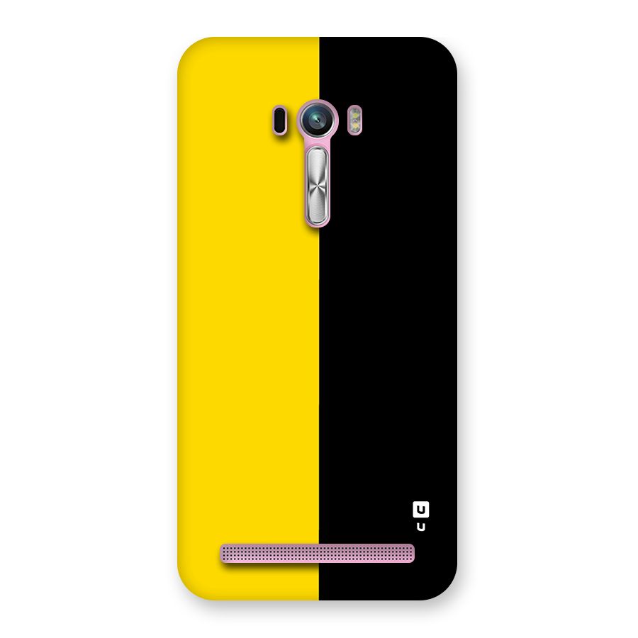 Yellow Black Super Minimalistic Back Case for Zenfone Selfie