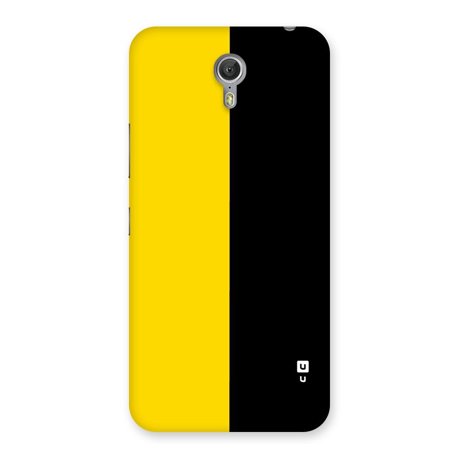 Yellow Black Super Minimalistic Back Case for Zuk Z1
