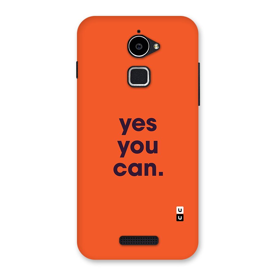 Yes You Can Minimal Typography Back Case for Coolpad Note 3 Lite