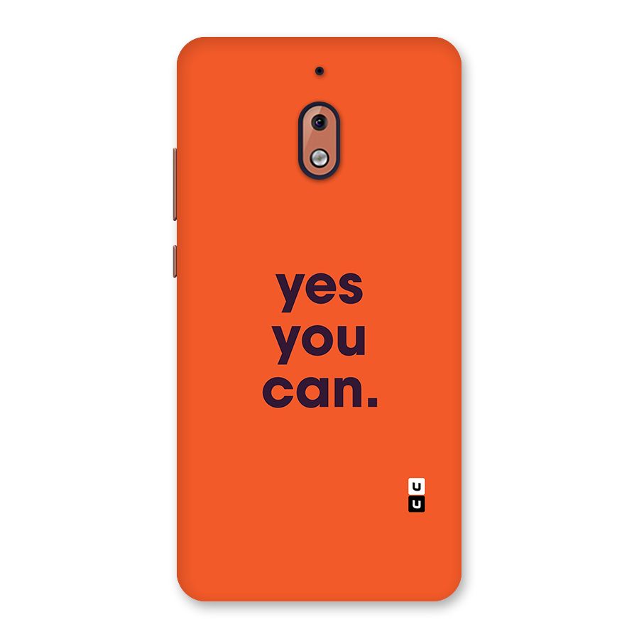 Yes You Can Minimal Typography Back Case for Nokia 2.1