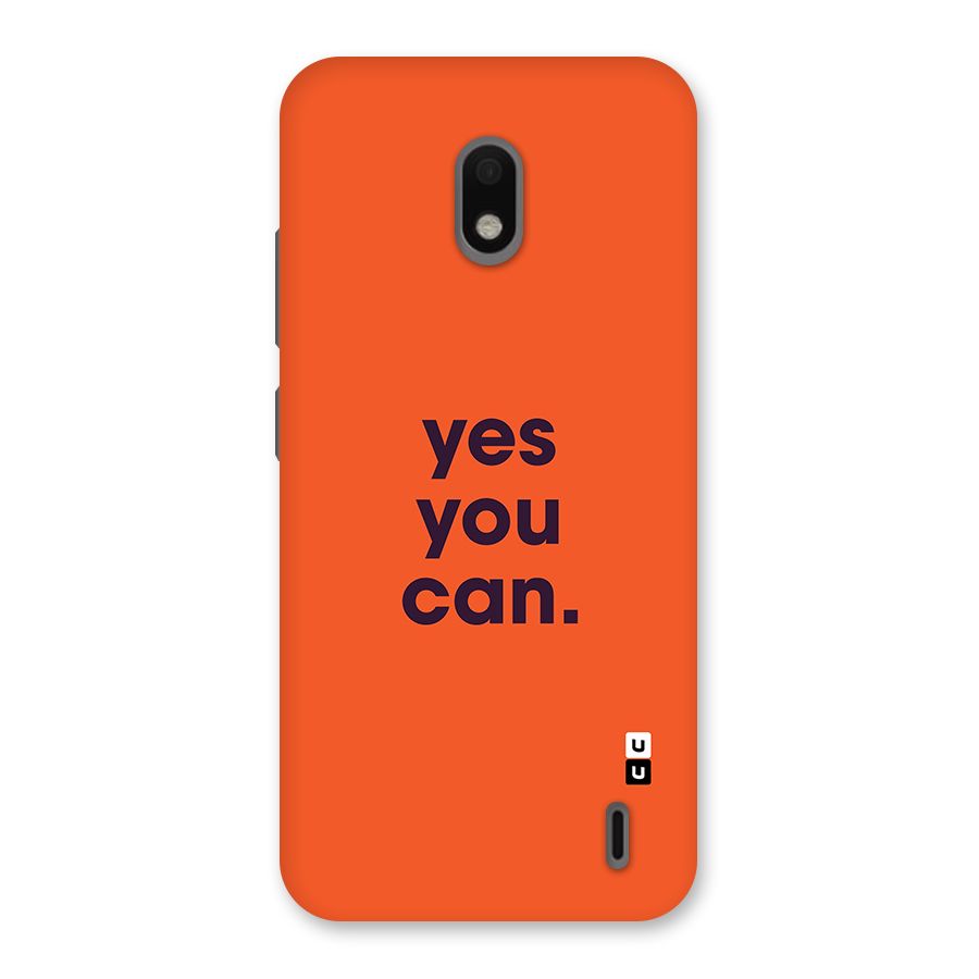 Yes You Can Minimal Typography Back Case for Nokia 2.2