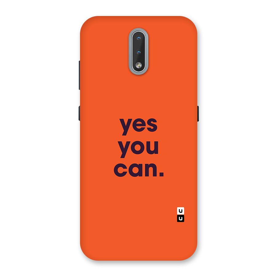 Yes You Can Minimal Typography Back Case for Nokia 2.3