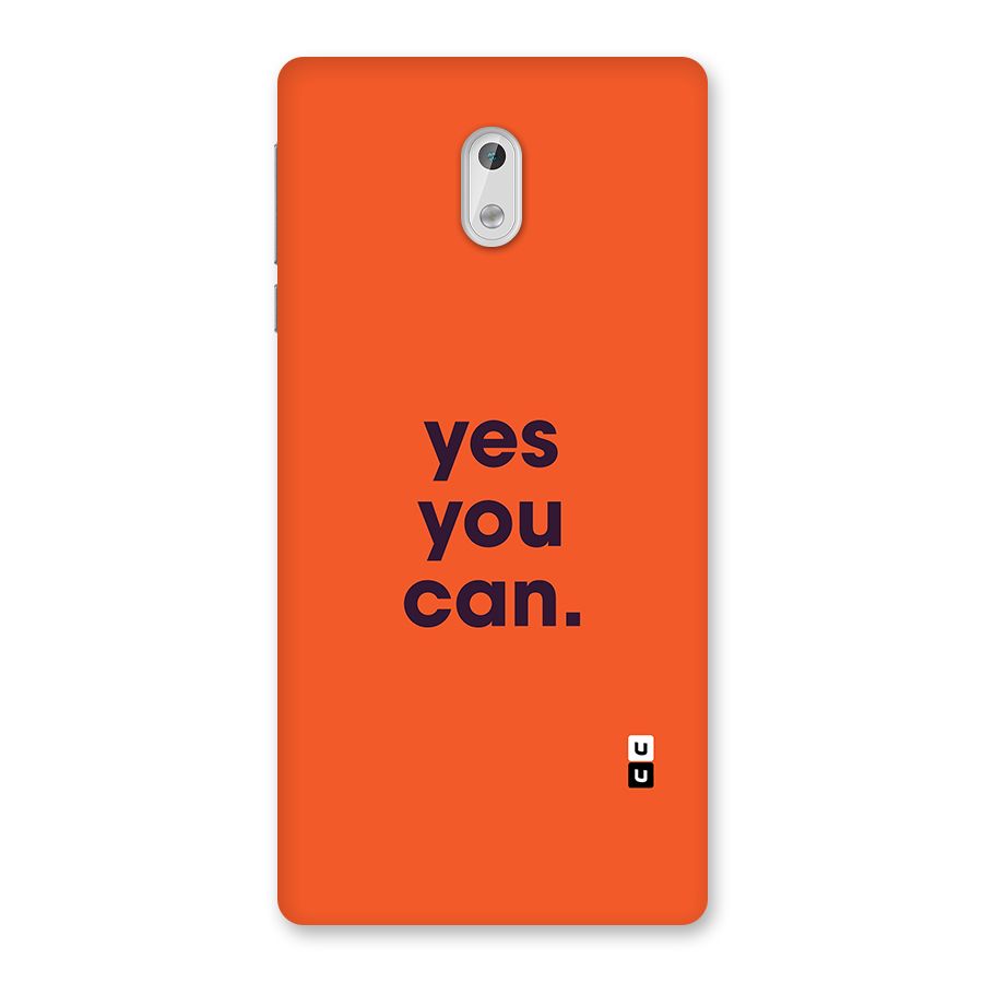 Yes You Can Minimal Typography Back Case for Nokia 3