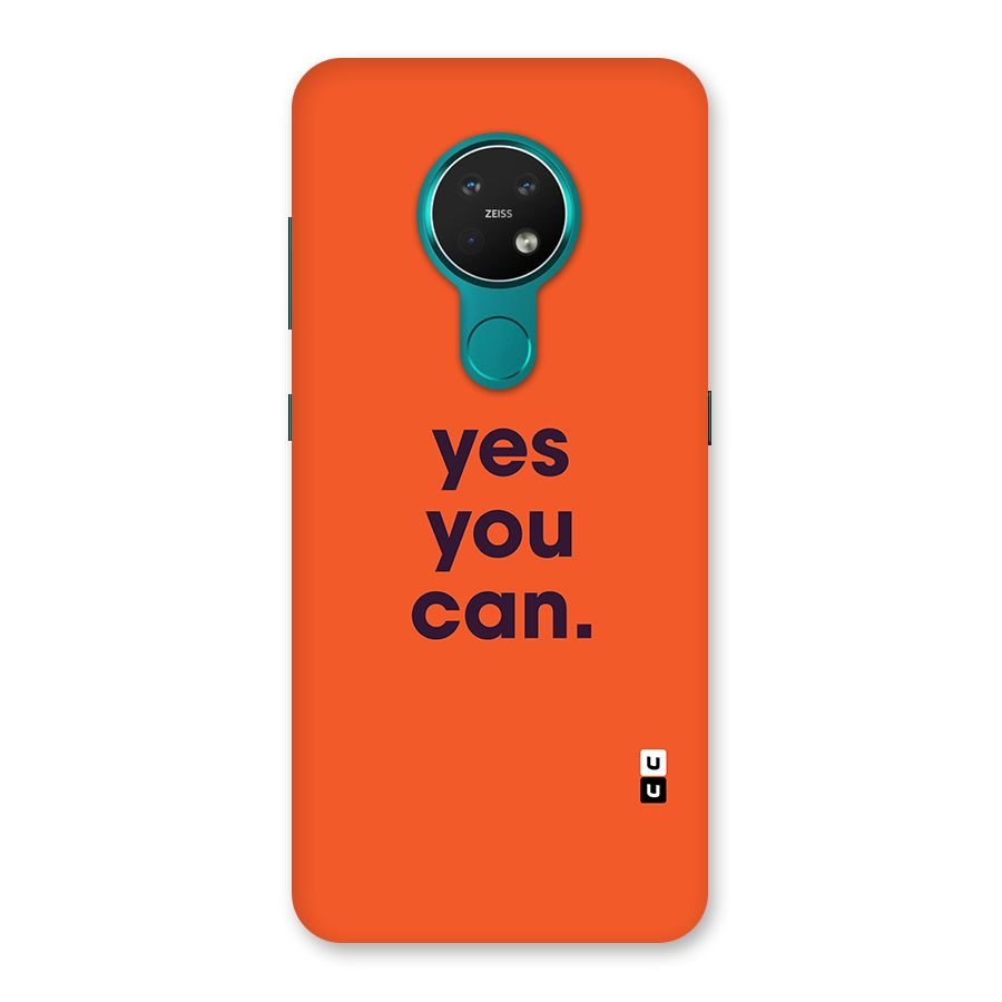 Yes You Can Minimal Typography Back Case for Nokia 7.2