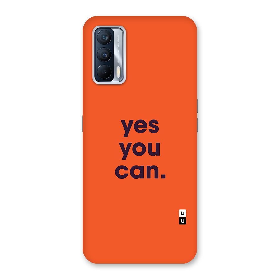 Yes You Can Minimal Typography Back Case for Realme X7