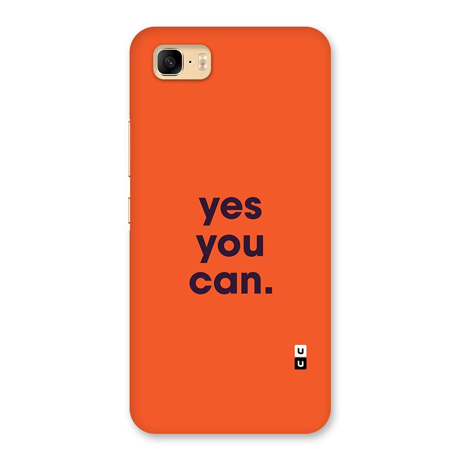 Yes You Can Minimal Typography Back Case for Zenfone 3s Max