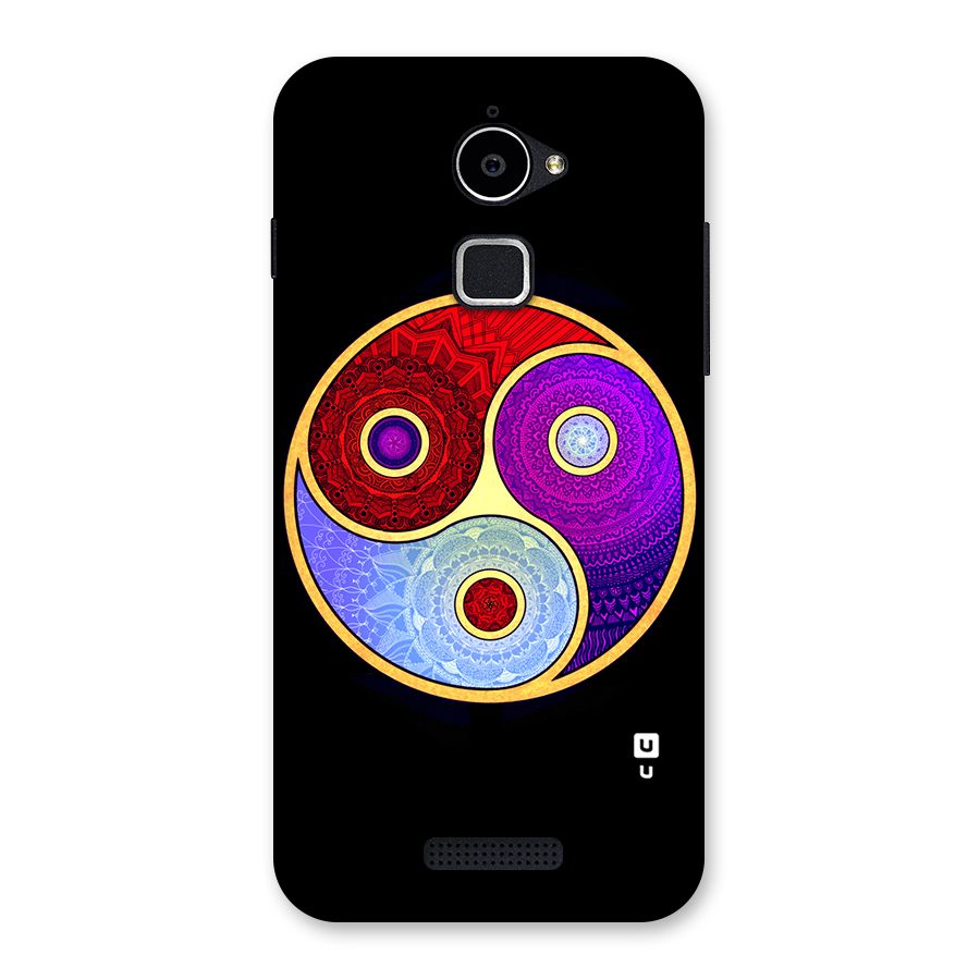 Yin Yang Mandala Design Back Case for Coolpad Note 3 Lite