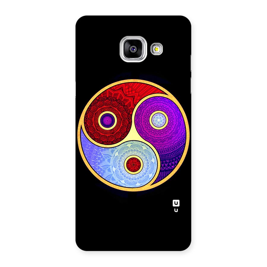 Yin Yang Mandala Design Back Case for Galaxy A5 2016