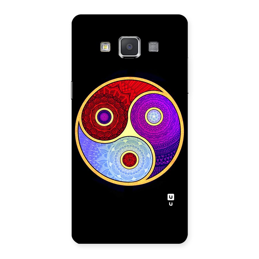 Yin Yang Mandala Design Back Case for Galaxy Grand 3