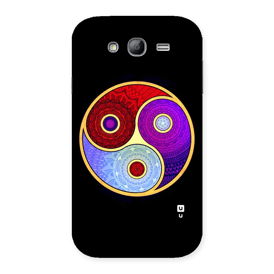 Yin Yang Mandala Design Back Case for Galaxy Grand Neo