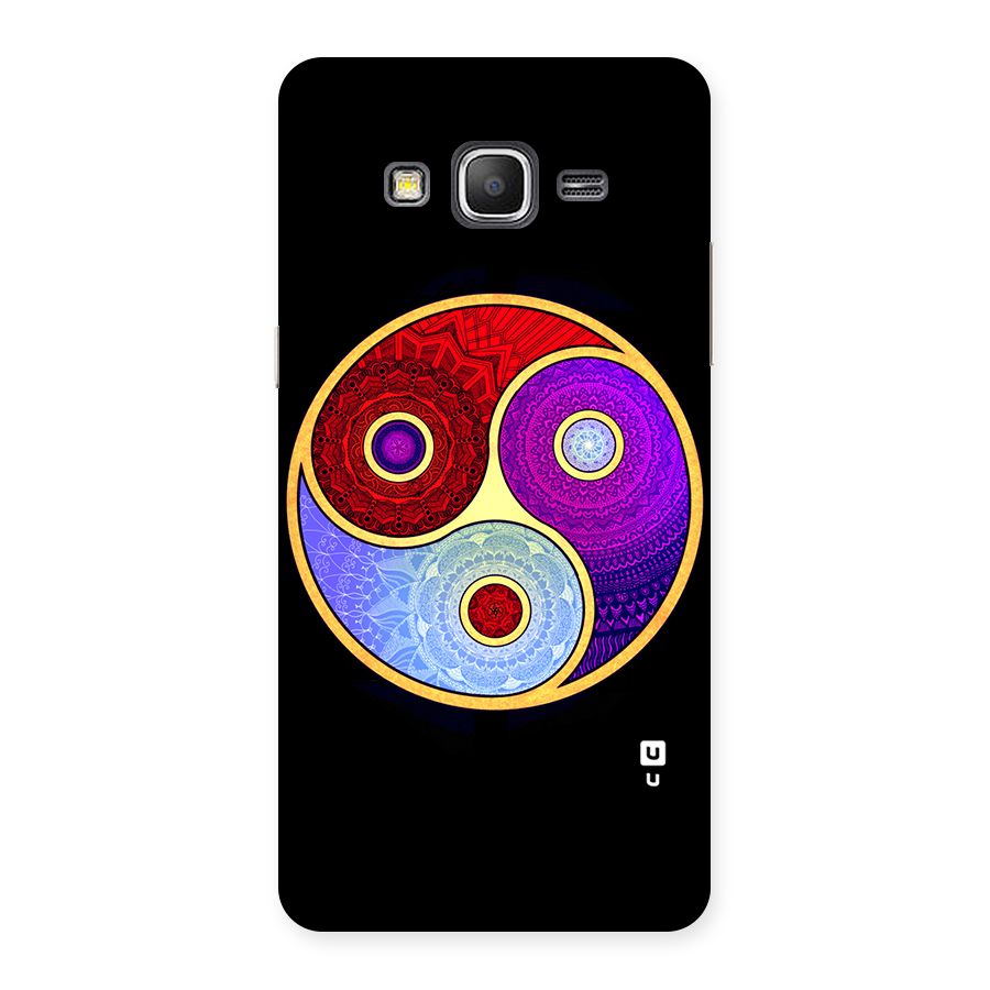 Yin Yang Mandala Design Back Case for Galaxy Grand Prime