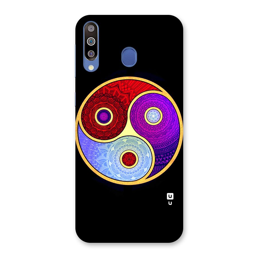 Yin Yang Mandala Design Back Case for Galaxy M30