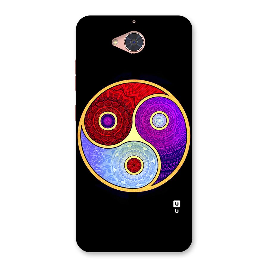 Yin Yang Mandala Design Back Case for Gionee S6 Pro