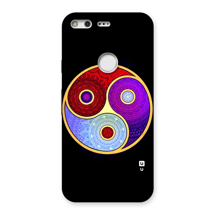Yin Yang Mandala Design Back Case for Google Pixel