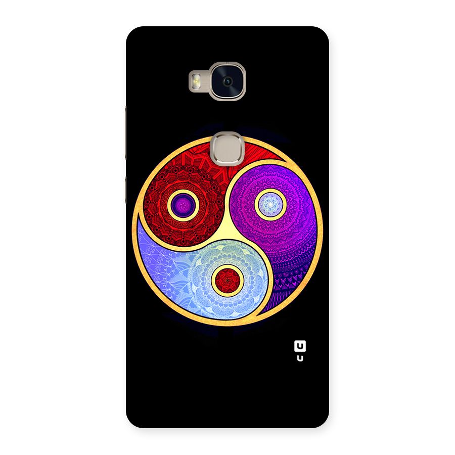 Yin Yang Mandala Design Back Case for Huawei Honor 5X