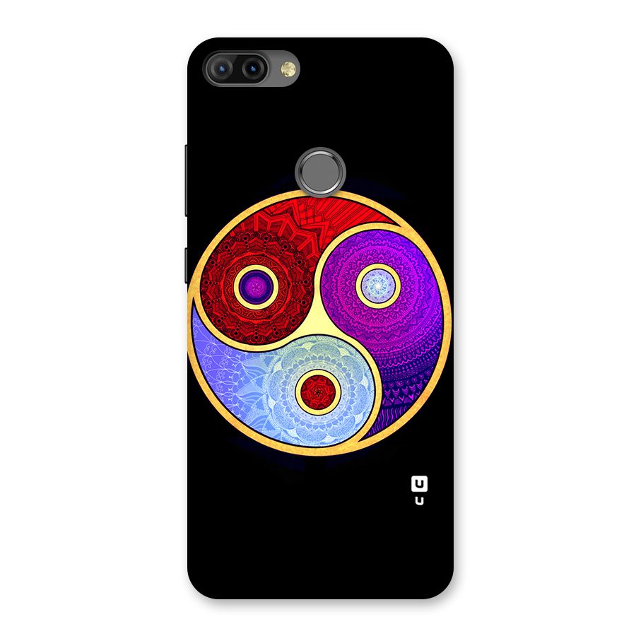 Yin Yang Mandala Design Back Case for Infinix Hot 6 Pro