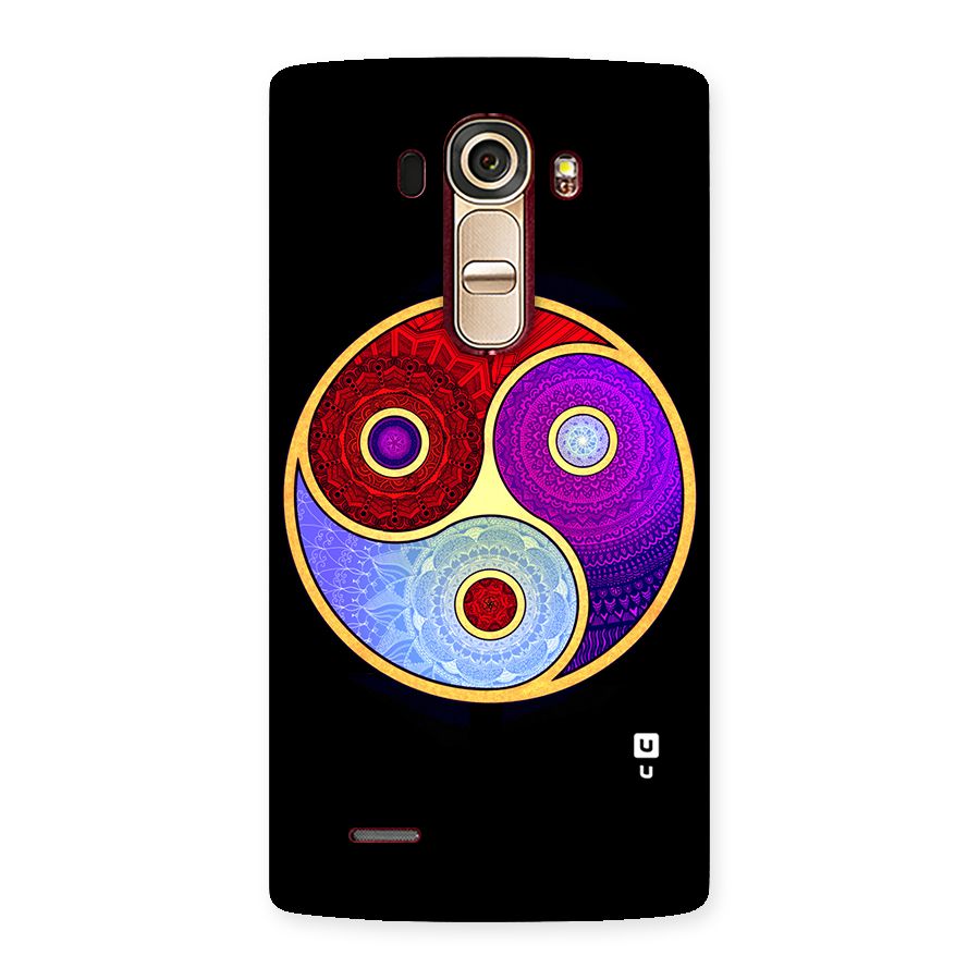 Yin Yang Mandala Design Back Case for LG G4