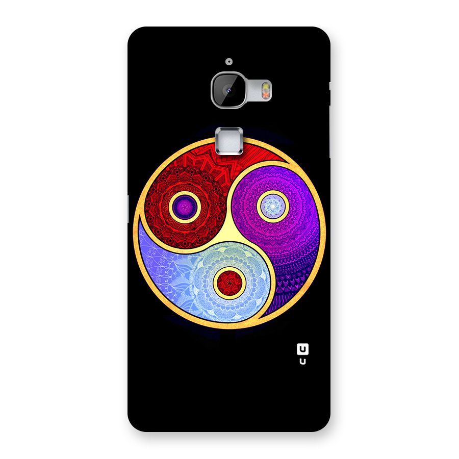 Yin Yang Mandala Design Back Case for LeTv Le Max