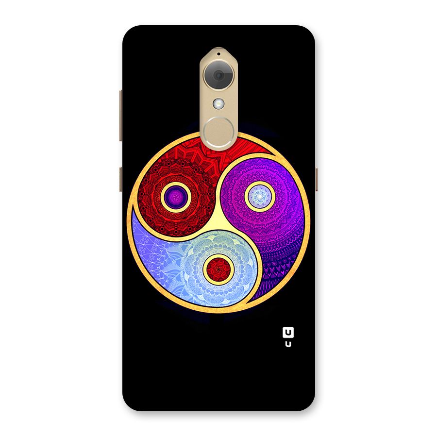 Yin Yang Mandala Design Back Case for Lenovo K8