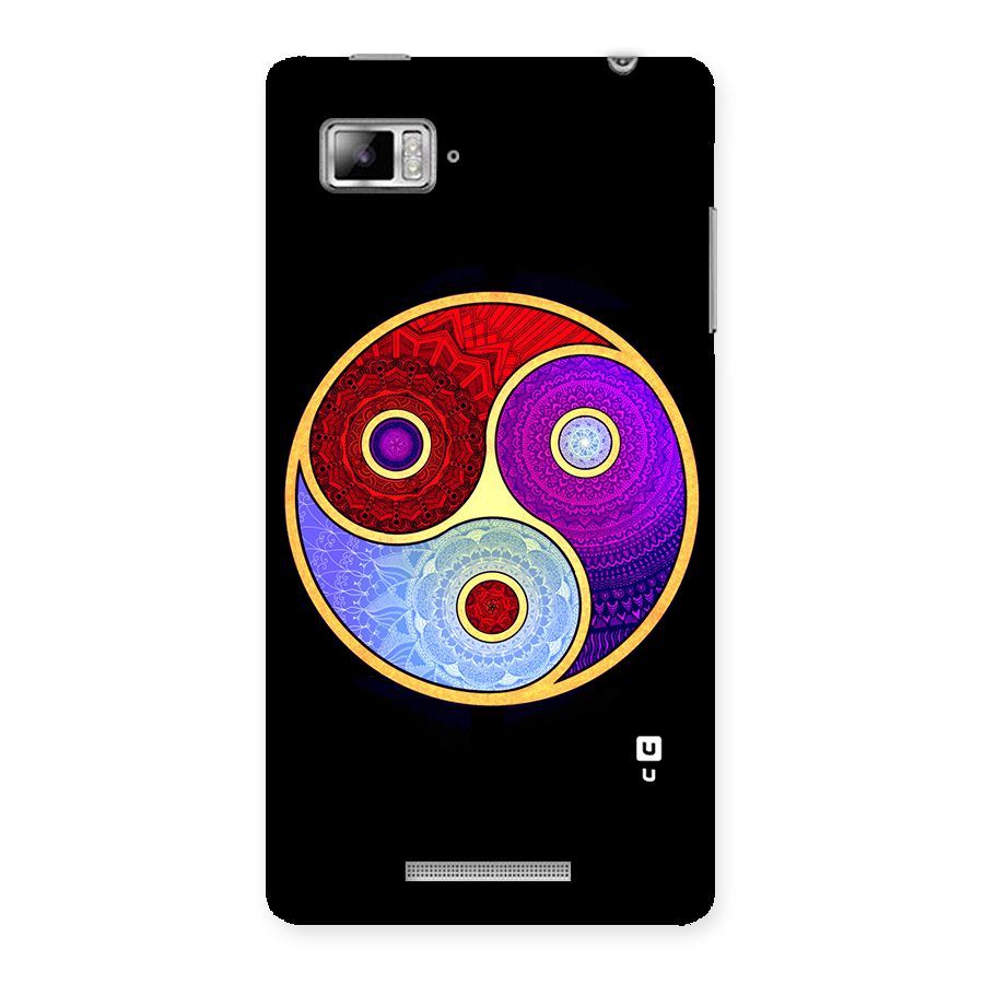 Yin Yang Mandala Design Back Case for Lenovo Vibe Z K910