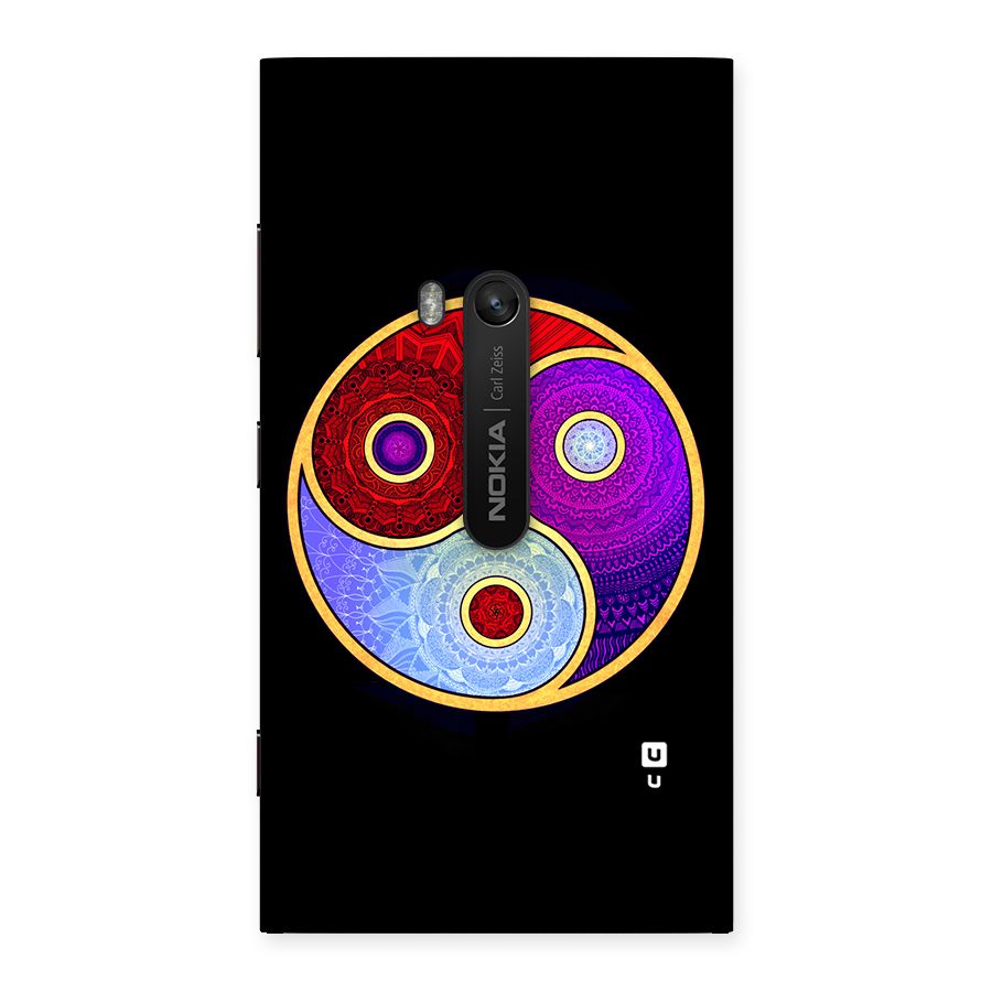 Yin Yang Mandala Design Back Case for Lumia 920