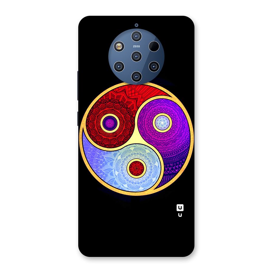 Yin Yang Mandala Design Back Case for Nokia 9 PureView