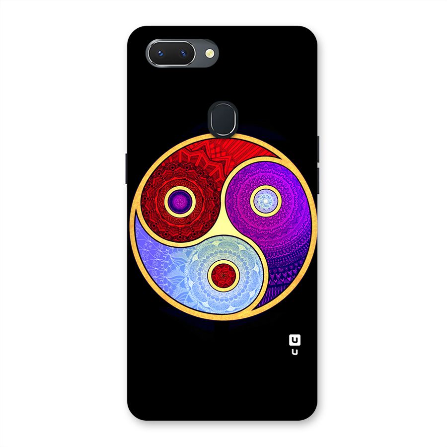 Yin Yang Mandala Design Back Case for Oppo Realme 2