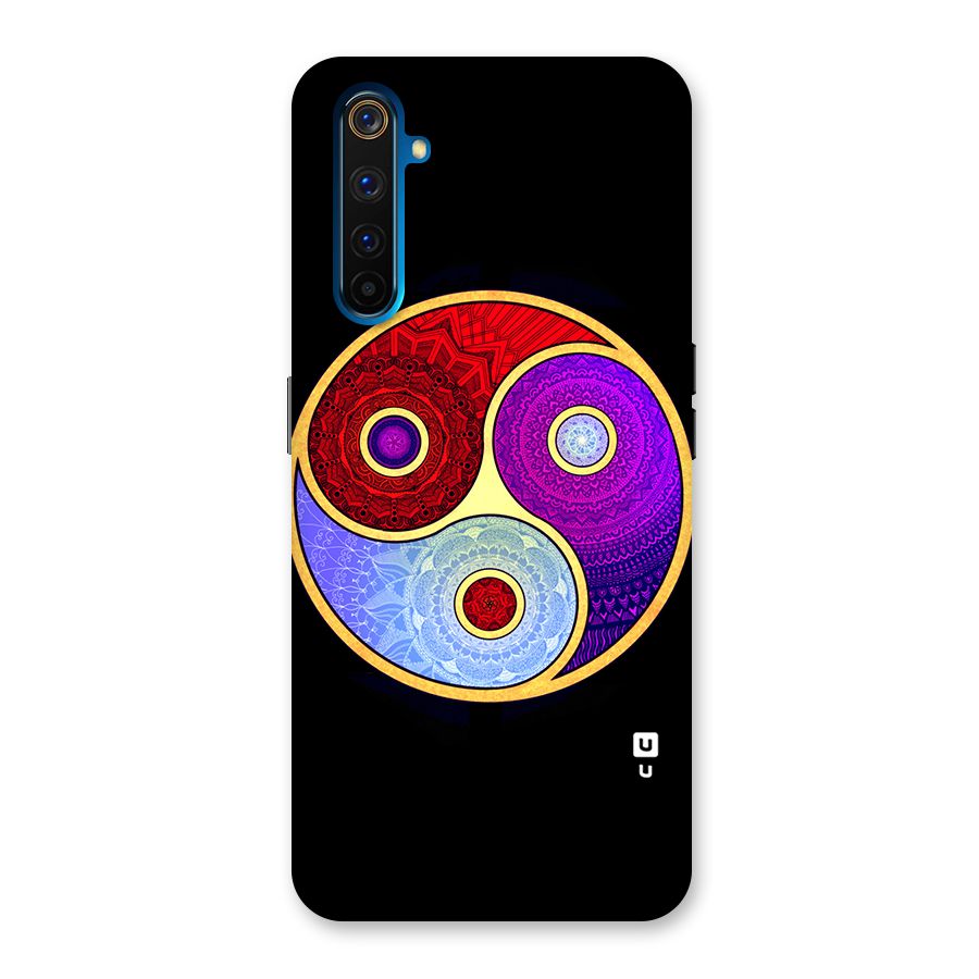 Yin Yang Mandala Design Back Case for Realme 6 Pro
